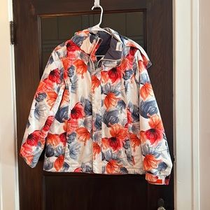 Gentle used north face ski coat